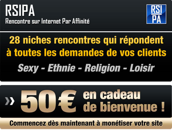 RSIPA : bonus de bienvenue pour les affiliés